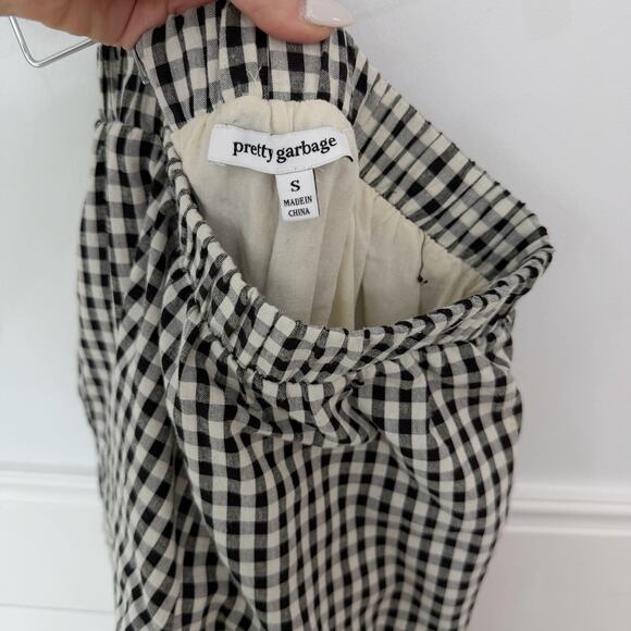 Women’s Pretty Garbage Happy Days Gingham Pants Size Small S - Picture 5 of 9